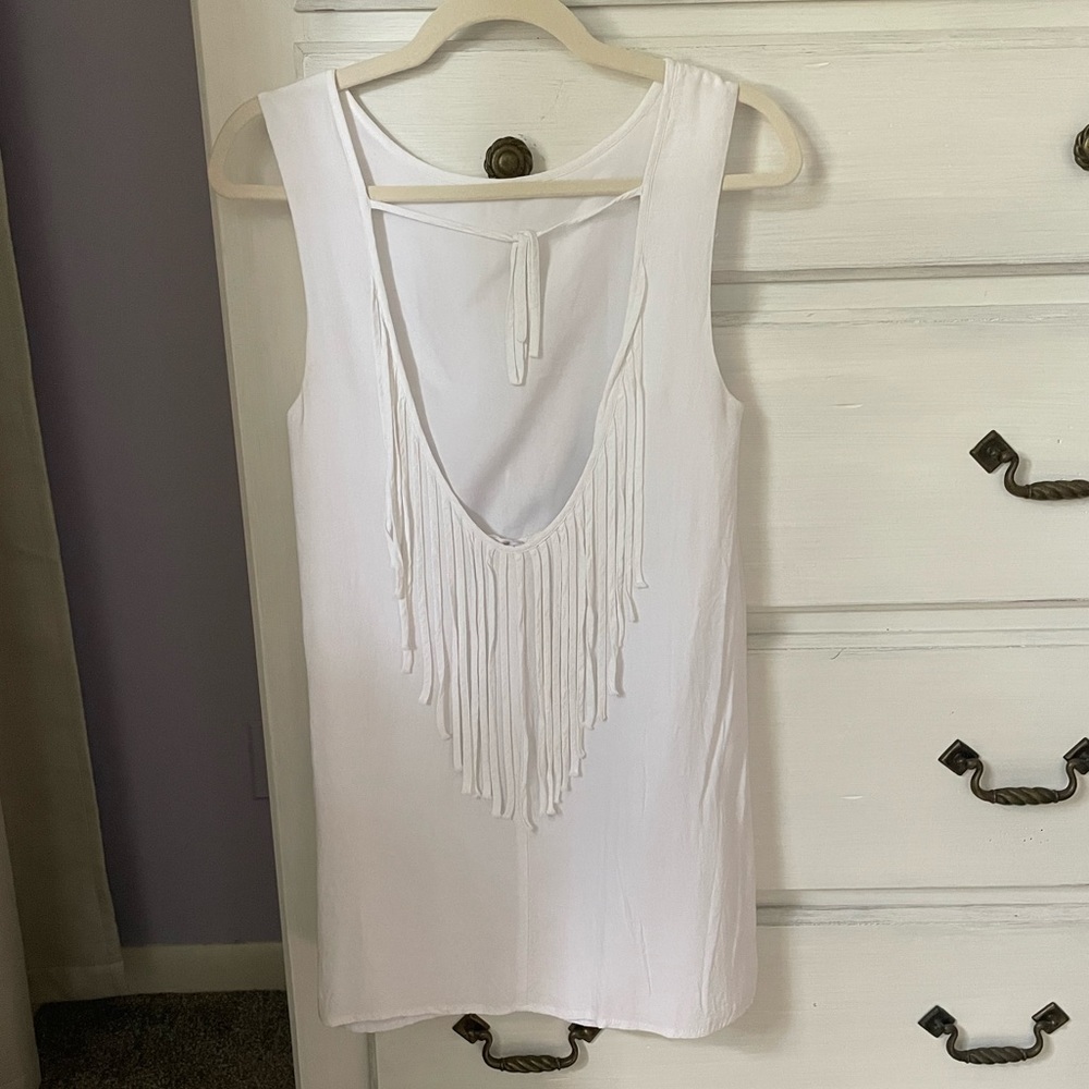 BB Dakota Fringe Dress XS